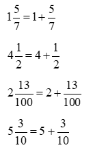 Toán 5 Bài 7 - Hỗn số - Hình 4