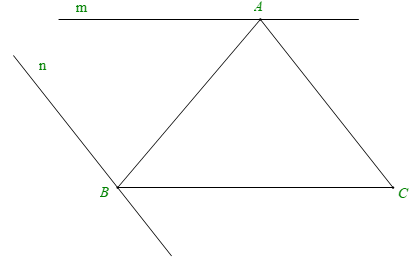 Hình 6: Tiên đề Euclid. Tính chất của hai đường thẳng song song lớp 7 (Lý thuyết Toán 7 Kết nối tri thức) (ảnh 6)