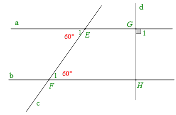 Hình 8: Tiên đề Euclid. Tính chất của hai đường thẳng song song lớp 7 (Lý thuyết Toán 7 Kết nối tri thức) (ảnh 8)