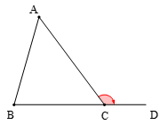 Hình 2: Tổng các góc trong một tam giác lớp 7 (Lý thuyết Toán 7 Kết nối tri thức) (ảnh 2)