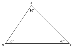 Hình 3: Tổng các góc trong một tam giác lớp 7 (Lý thuyết Toán 7 Kết nối tri thức) (ảnh 3)