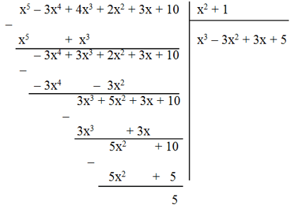 Hình 6: Phép chia đa thức một biến lớp 7 (Lý thuyết Toán 7 Kết nối tri thức) (ảnh 6)