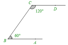 Hình 3: Góc ở vị trí đặc biệt. Tia phân giác của một góc Chương 2 lớp 7 (Lý thuyết Toán 7 Kết nối tri thức) (ảnh 3)