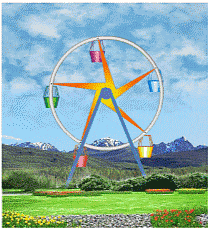 Vòng quay mặt trời Ferris Wheel