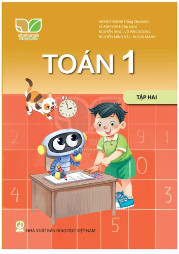 Bìa SGK Toán 1 tập 2
